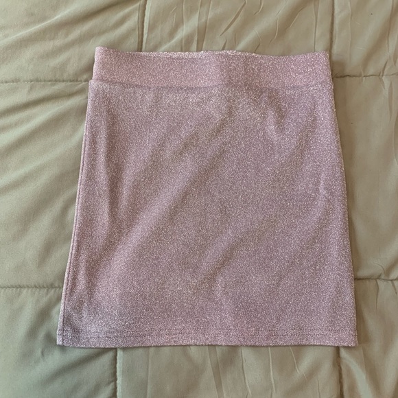 Sparkly Pink/Purple Forever 21 Bodycon Mini Skirt, size S - Picture 1 of 2
